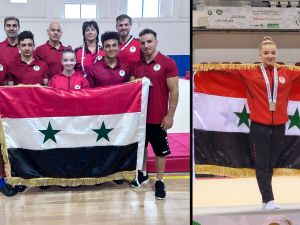 One of the Russian athletes who faked her identity to join the Arab Games