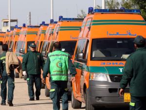 سقوط لعبة ملاهي في مصيف جمصة بمحافظة الدقهلية