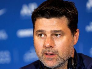 Mauricio Pochettino (Photo by KARIM JAAFAR / AFP)