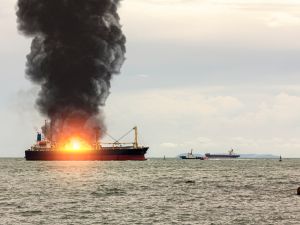 ship fire