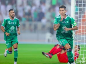 فيرمينو يتألق ويقود الأهلي للفوز (المصدر: ALAHLI_FCEN@)