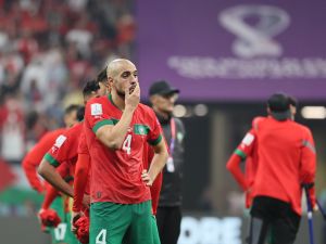 سفيان أمرابط (Photo by KARIM JAAFAR / AFP)