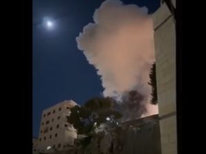 تفجير عبوة ناسفة بمركبة عسكرية اسرائيلية في نابلس واصابة جنديين