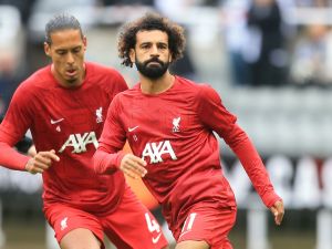 محمد صلاح (Photo by Lindsey Parnaby / AFP)