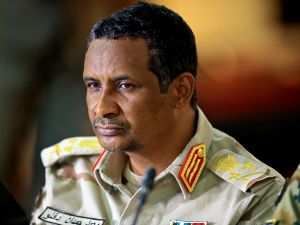 Hemedti leader of the Sudanese Rapid Support Forces