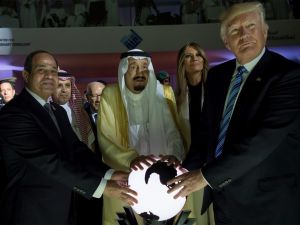 Donald Trump in KSA