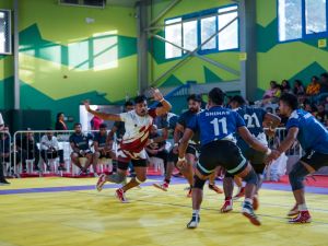 نجاح كبير لبطولة الكبادي في الدورة الرياضية العمالية الخامسة