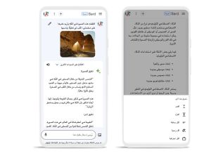 Google Lens is coming to Bard in Arabic