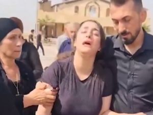 انهيار عروس الحمدانية بعد وفاة والدها