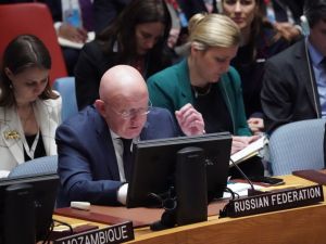 فيتو روسي- صيني يحبط مشروع قرار اميركي بمجلس الامن حول غزة