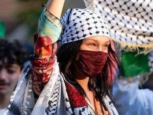 Did Bella Hadid say 'Netanyahu is the new Hitler'?