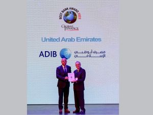 Nasser Al Awadhi ADIB Named as the Best Bank in the UAE by Global Finance Awards 2023