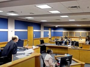 Powell, former attorney for former President Donald Trum, pleaded guilty in the Georgia election interference case. (Fulton County Court-Pool/ AFP)