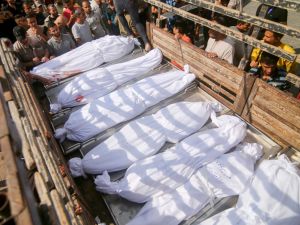 مجزرة جديدة في مخيم جباليا، ذهب ضحيتها 30 شهيدا بقصف عمارة سكنية