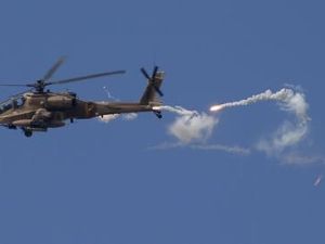 إصابة إحدى مروحيات جيش الاحتلال الإسرائيلي