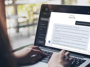 Mercedes-Benz Direct Chat: an internal ChatGPT application for employees