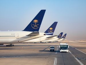 Riyadh Airlines reveals second livery for wide-body aircraft at Dubai Airshow