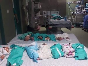 نحو 100 جثة تتحلل في ساحة مستشفى الشفاء
