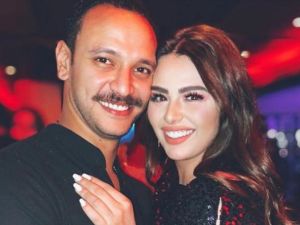 هنادي مهنا و زوجها أحمد خالد صالح
