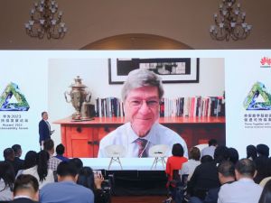 Huawei Sustainability Forum: Jeffrey Sachs Advocates Tech Solutions to Address SDG Challenges