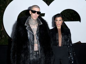 Travis Barker and Kourtney Kardashian