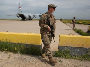 مسيرتان تستهدفان قاعدة للقوات الاميركية بشمال العراق