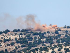 حزب الله اللبناني يواصل استهدافه للمواقع الاسرائيلية