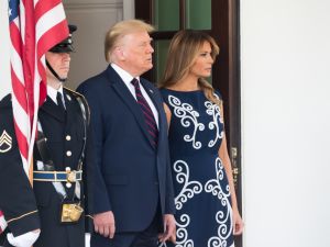 Donald Trump and Melania Trump
