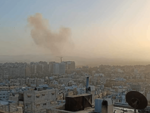 هجوم إسرائيلي على مطار دمشق