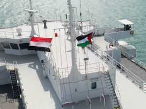 The Israeli vessel Galaxy Leader