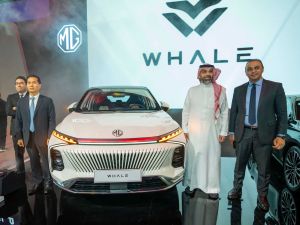 ’إم جي موتور‘ تجذب الأنظار في ’معرض الرياض للسيارات‘ عبر الظهور الدولي الأول لمركبة MG Whale والظهور الإقليمي الأول لسيارة MG7