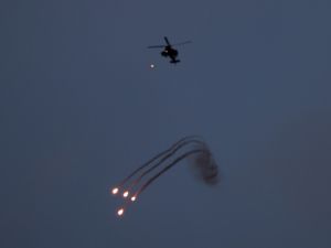 Israeli Apache helicopter 