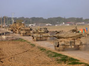 Israeli Tanks in Gaza