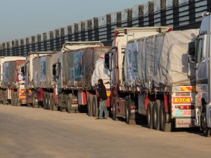 Humanitarian aids for gaza