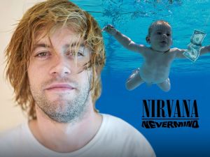 Nirvana faces child porn lawsuit over ‘Nevermind’ album cover. (Photo of Spencer Elden/ John Chapple)