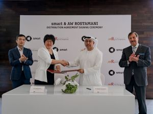 AW Rostamani Group Partnership with smart to Accelerate Intelligent Electric Mobility in UAE
