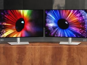 دِل تطلق شاشاتها الجديدة من نوع UltraSharp وشاشات مؤتمرات الفيديو 
