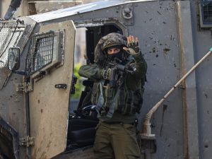 جندي من قوات الاحتلال الاسرائيلي في الضفة الغربية