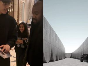 Kanye West’s grand vision: A city bigger than Paris in the Middle East. (X)