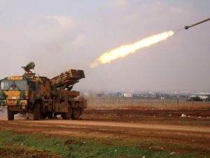 قصف تركي على مواقع لقوات النظام 