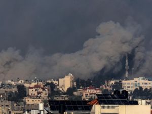 قصف على غزة 