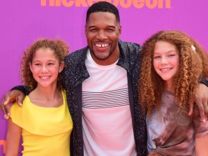 Michael Strahan’s daughter Isabella reveals her battle with brain tumor. (C Flanigan/ Getty Images file)