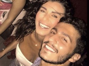 نادين الراسي و شقيقها سابستيان