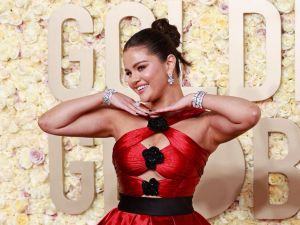 Selena Gomez at Golden Globe Awards 2024