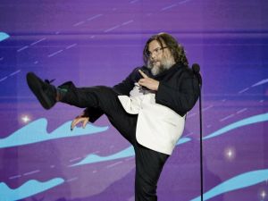 ‘Minecraft’: Jack Black joins Jason Momoa video game novie. (Kevin Winter/ AFP)