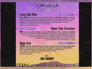 Coachella 2024 is most anticipated star-studded music festival of the year. (Coachella lineup)