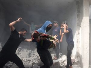 دمار هائل وكبير في قطاع غزة