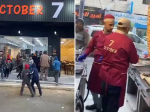 Restaurant owner changes name of ‘October 7’ eatery after backlash. (X)