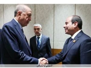 اردوغان في مصر بعد 12 عاما من الغياب- صورة عن وسائل اعلام مصرية