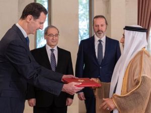 سفير اماراتي جديد في سورية 